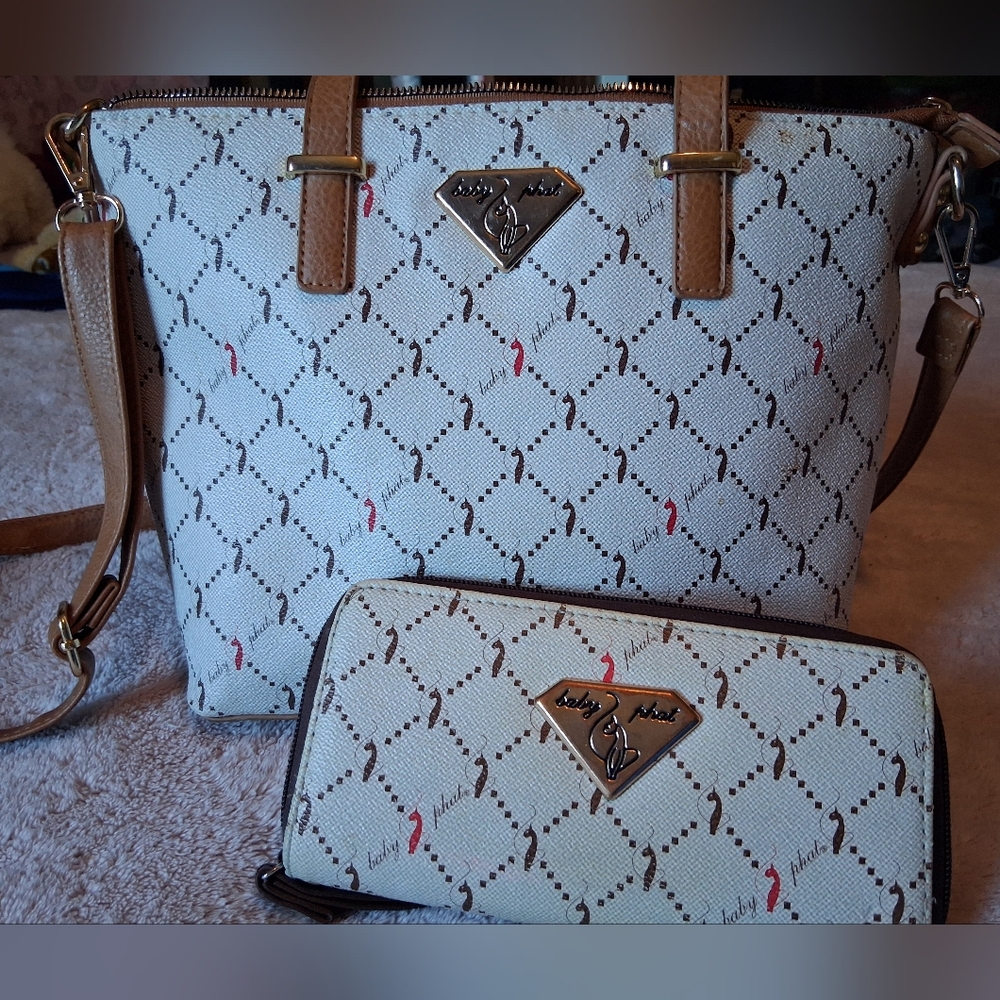 Baby Phat Purse And Matching Wallet